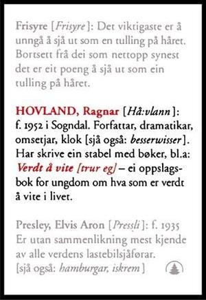 Verdt å lese