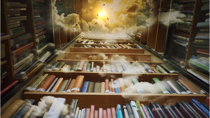 Lukten av skolebiblioteket