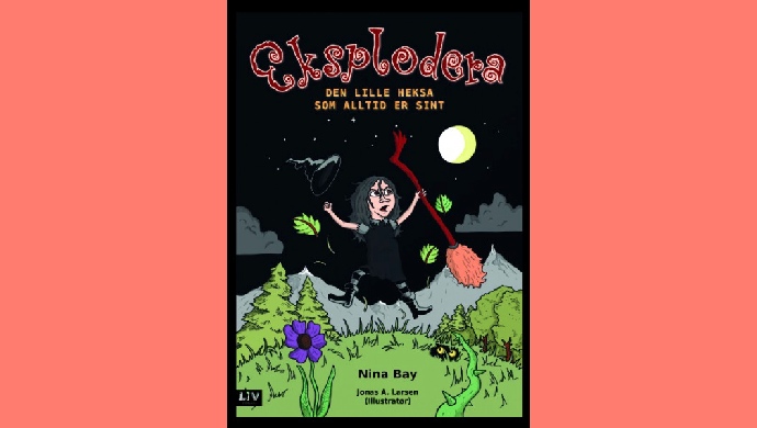 Eksplodera. Den lille heksa som ikke ser sint ut