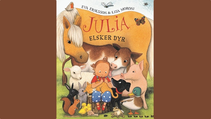 Julia på kortreiste eventyr