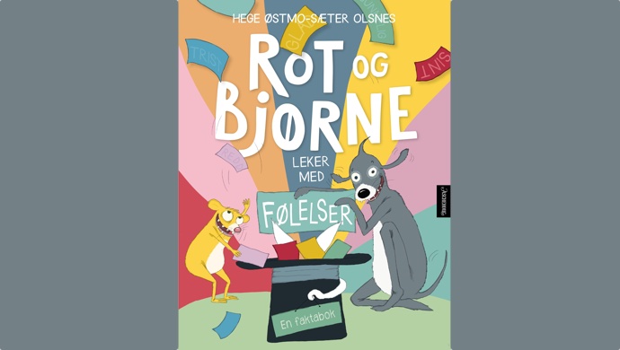 Fargefattig språk i fargerik bok