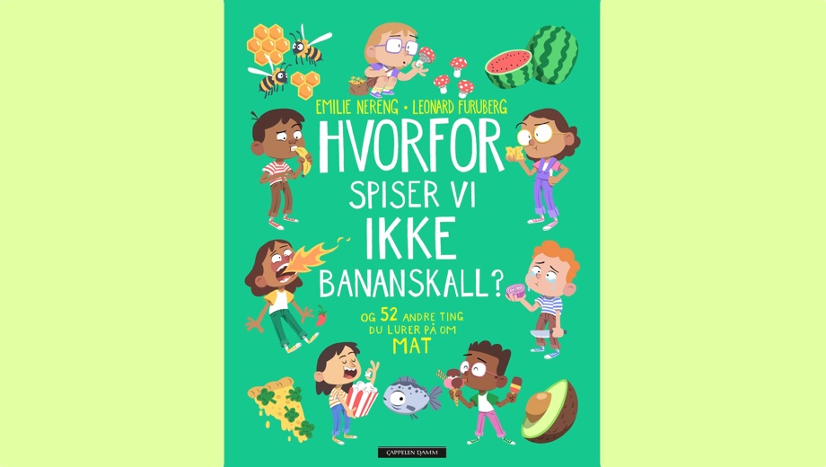 Coverbilde "Hvorfor spiser vi ikke bananskall?"