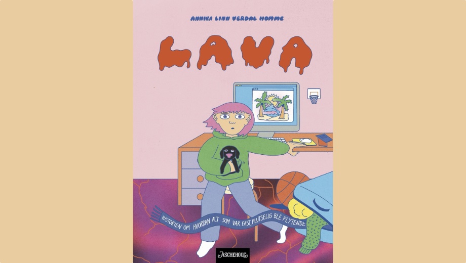 Golvet er lava